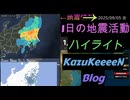 2025年09月05日 金曜日 地震活動ハイライト