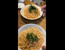 明太子パスタ.