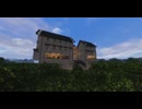【Minecraft】ダブルクロス3rdの自作シナリオの舞台を再現しているところです