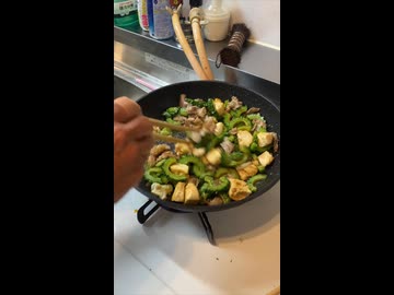 ゴーヤチャンプルー。