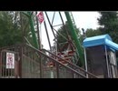 【夏休み家族旅行】城島高原パーク：ＫＩＪＩＭＡ-ＲＵ（バイキング）に乗るあい♥やはり最後尾を選びました♬