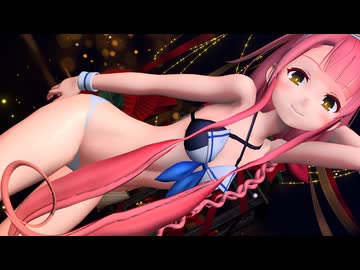 【カメラ配布】江風/LE SSERAFIM-Blue Flame【Camera DL】【MMD紳士向け】