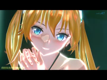 ＭＭＤ☆グリーンライツ・セレナーデ☆かこみき式アンジェラ・バルザック改変水着☆【なつき杯】