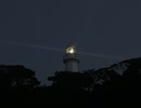 【動画素材】夜の灯台