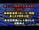 ◆アフリカ移民で日本治安はどうなる？◆釧路湿原メガソーラーとエボラ特許の闇◆吉田照美さん入院のため活動休止