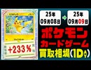 ポケカ 買取相場《151枚/1日》｜09月08日～09月09日 ＜100円以上騰落＞ #ポケモンカードゲーム #メガブレイブ #メガシンフォニア #ロケット団の栄光