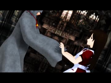【MMD】亜莉子とチェシャ猫でカンタレラ【歪みの国のアリス】