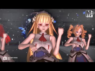 【MMD艦これ】ブルックリン、フェニックス、ホノルル　de　ビビデバ