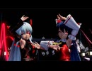【東方MMD】　キスキツネ　(霊夢&禍霊夢)