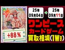 ワンピースカードゲーム 買取相場《168枚/週》｜09月04日～09月11日 ＜300円以上騰落＞ #ワンピカード #ワンピカ #受け継がれる意志 #ONEPIECECARDTHEBESTvol.2