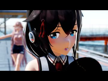 【MMD艦これ】夜に駆ける　　時雨