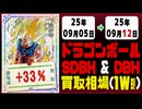 ドラゴンボール【ヒーローズ】 買取相場《88枚/週》｜09月05日～09月12日 ＜20円以上騰落＞ #SDBH #DBH #スーパードラゴンボールヒーローズ