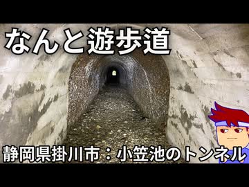 小笠池遊歩道の三連隧道編。【バーチャルいいゲーマー佳作選】