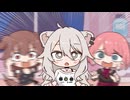 【手描き】獅白ぼたんを怖がらせたいころねとルイ姉