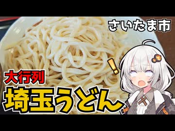【車載】埼玉が生んだうどんを食べにドライブ【埼玉県のグルメ】