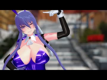 対魔忍MMD 秋山凜子　ドーナツホール