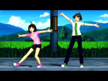 【im@sDSフェスタ16th】【秋月涼誕生祭2025】りょうあいで『はなまるセカイ』【MMDりょうあい】
