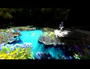 【VRChatワールド紹介】bright blight forest -深山の水辺-