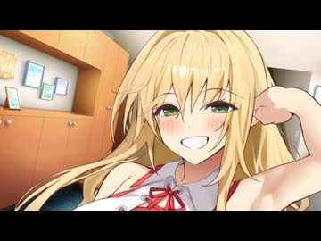 プレゼントをもらう弦巻マキ