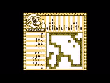 【実況】マリオのピクロス #22(スター4B～F)