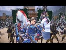 【無編集英傑大戦】4枚自由への砲火デッキVS4枚蒼き狼の大号令デッキ【旅人】
