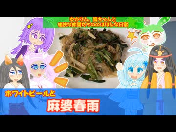 【VOICEROID・VOICEVOX】ゆかりん、雪ちゃんと愉快な仲間たちの、のほほんな日常　ホワイトビールと麻婆春雨