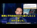 イタリアから驚きの調査結果です。約29万人を長期追跡した研究で、mRNAワクチンを2回接種した人々は、接種していない人に比べて生存期間が37％も短くなったと報告されました。