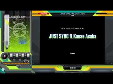 JUST SYNC ft.Kanae Asaba[SP ANOTHER 正規]