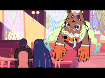 NEWパンスト11話より ホネコネコと過去のガーター