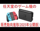 【動画News】任天堂のゲーム機の販売動向推移(2025年公開版)(2025/09/23)