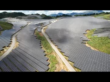 メガソーラーに侵される阿蘇外輪山を空撮　これが環境問題の解決になるのだろうか