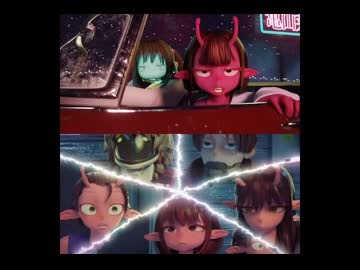 ときめき★メテオストライクシーンを比較してみた