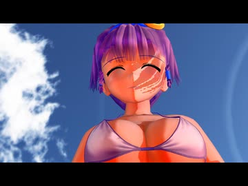 パッチェさんと浜辺ではじめての【東方MMD】