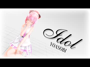 【MMD】Tda式改変ルカ様で『アイドル』