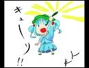 【手描き】SAIを買ってうかれている友人と東方のらくがきを描いてみた【SAI】