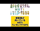 接客業が向いているMBTIランキングTOP5
