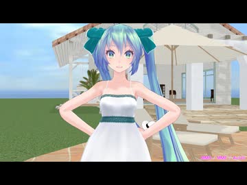 【MMD】39 feat. 初音ミク / sasakure.UK &amp; DECO*27 :　Tda式改変 初音ミク キャミワンピ v2