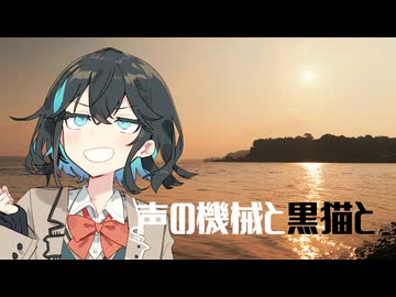声の機械と黒猫と