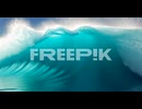Wave crashing in the ocean