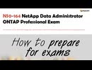 NS0-164 NetApp Data Administrator ONTAP Professional Prep Guide