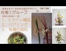 台湾[Seminar]①前半テーマ発表「S字構図、ペアリング、有機調和」