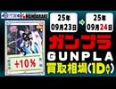 ガンプラ 買取相場《82点/1日》｜09月23日～09月24日 ＜100円以上騰落＞ #ガンダム #プラモデル