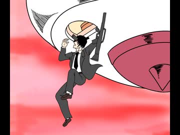 【手書き】チェンソーマン研！頭の中に銃の悪魔