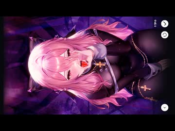 【ブラウンダスト2】リベルタ（CV：田中那実）　コスチューム「暗黒少女」【BrownDust2】
