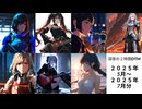 【柿人】深夜の２時間DTM 2025年5月～7月度まとめ