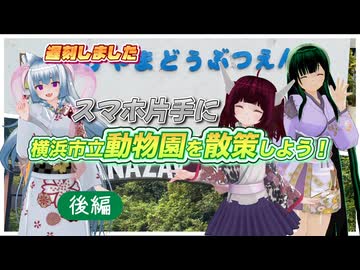 【フォトウォーク動画】スマホ片手に 横浜市立動物園を散策しよう！【後編】【ソフトウェアトーク旅行】