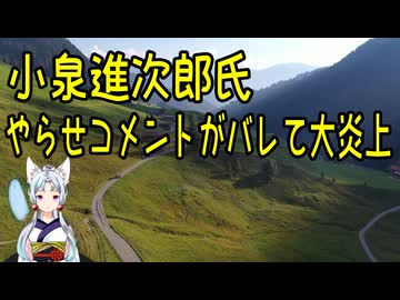 小泉進次郎陣営が動画のコメント欄に好意的なコメントをするよう指示していた事が判明！【きょうの気になる詩。】