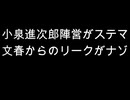 小泉進次郎陣営がステマ　文春からのリークがナゾ