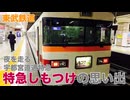 【東武鉄道】夜を走る宇都宮直通特急 しもつけ号の思い出