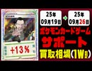 ポケカ【サポート】買取相場《67枚/週》｜09月19日～09月26日 ＜20円以上騰落＞ #ポケモンカードゲーム #女の子サポート
